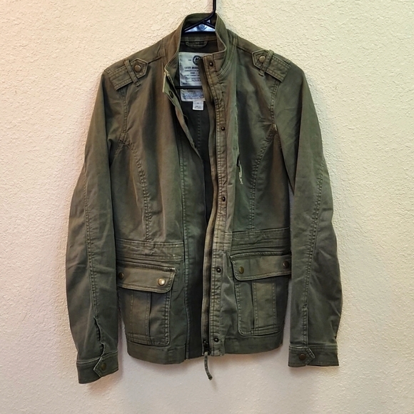 Lucky Brand military jackets green soze small for women - Picture 1 of 9